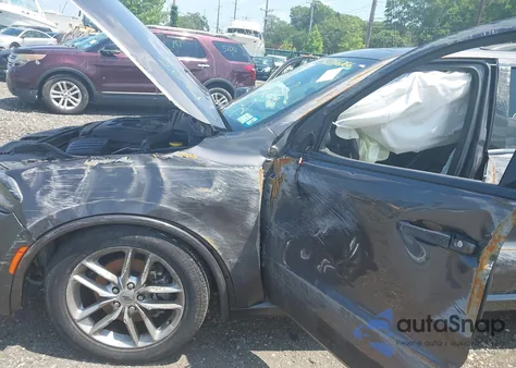 2021 Dodge Durango Gt Plus Awd z USA, uszkodzony, nr VIN 1C4RDJDG6MC545441